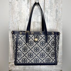 Tory Burch Monogram Jacquard Tote